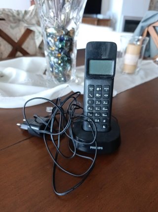 Teléfono Inalámbrico Philips Negro