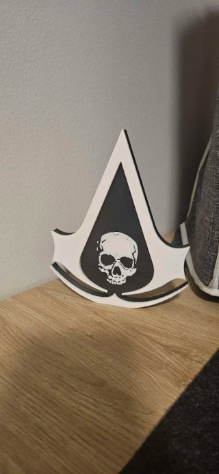 Logo Assassin's Creed Black Flag.