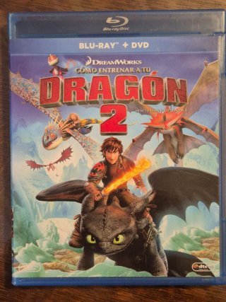 Cómo Entrenar a tu Dragón 2 Blu-ray + DVD