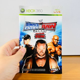 Smack Down Vs Raw 2008 Xbox 360 Italiano