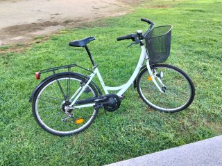Bicicleta City 40 Blanca
