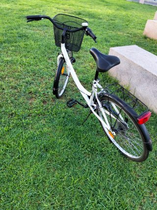 Bicicleta City 40 Blanca