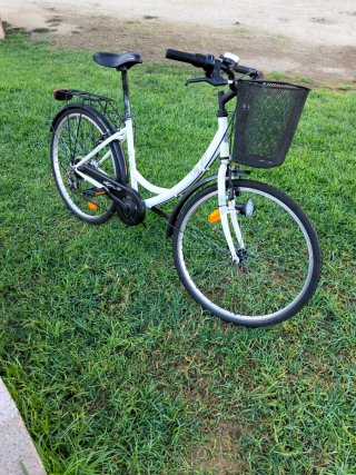 Bicicleta City 40 Blanca
