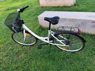 Bicicleta City 40 Blanca