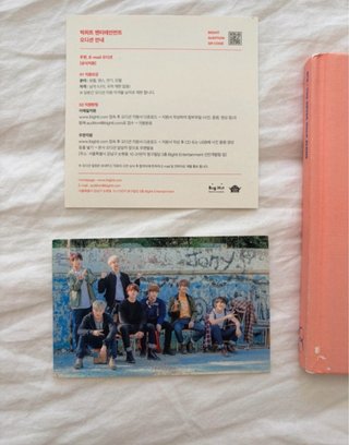 Photocard BTS You Never Walk Alone Jungkook Jin
