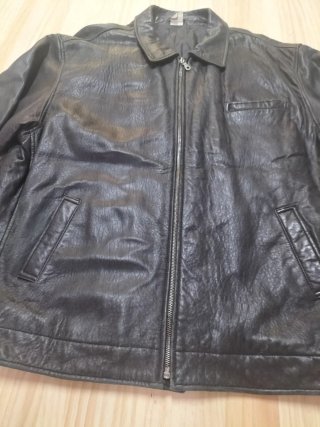 Chaqueta de cuero para hombre