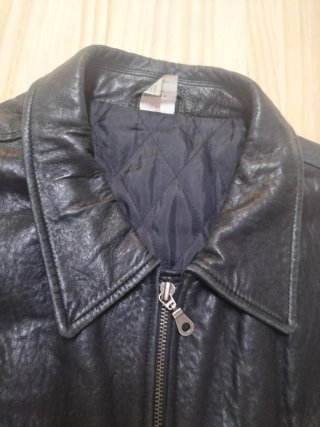 Chaqueta de cuero para hombre