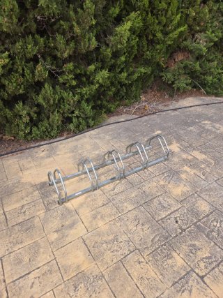 Soporte 5 Bicicletas Mottez Metálico
