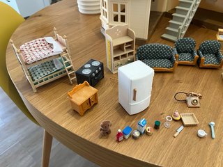 Casa Sylvanian Families con accesorios