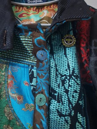 Abrigo Desigual Patchwork