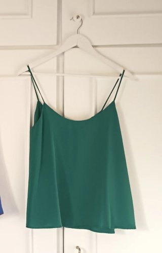 Blusa safinada de tirantes