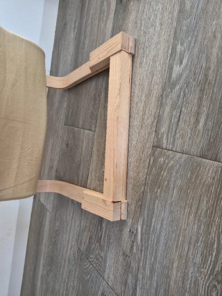 Silla infantil Ikea Poäng dinosaurios