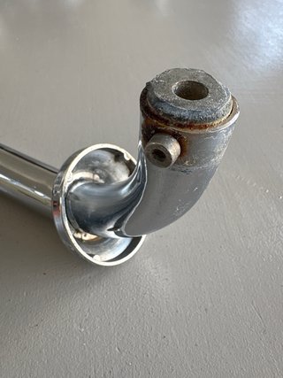 Barra de apoyo ducha 45 cm acero inoxidable