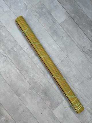 Persiana enrollable de bambú 135 cm x 175 cm