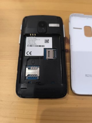 Teléfono Móvil Alcatel Negro