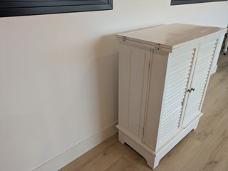 Mueble-bar blanco Maisons Du Monde
