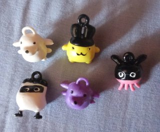 5 Colgantes Tamagotchi