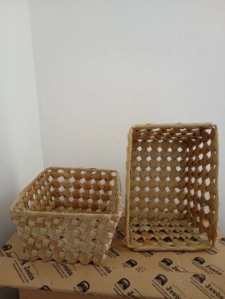 2 Cestas Organizadoras  30x21 cm