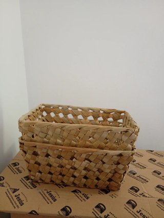 2 Cestas Organizadoras  30x21 cm