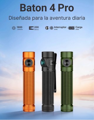 Linterna Olight Baton 4 Pro EDC