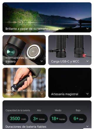 Linterna Olight Baton 4 Pro EDC