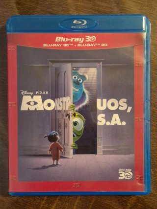 Monstruos S.A. Blu-ray 3D + 2D Español