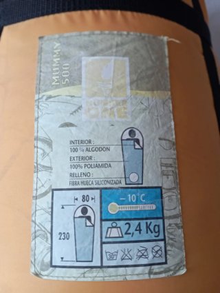 Saco de dormir Mummy 500