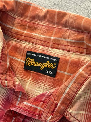 Wrangler Camicia a quadri Vintage Oversize