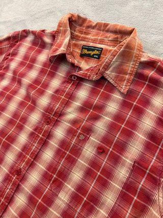 Wrangler Camicia a quadri Vintage Oversize