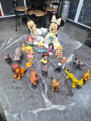Muñecos Disney Mickey Minnie Princesas Animales