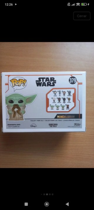 Funko Pop The Child con Rana 379 Star Wars
