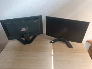 2 x Monitores Acer VGA Negros