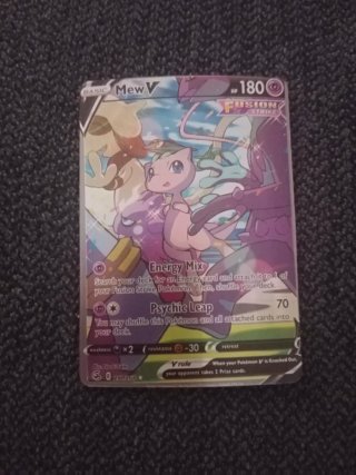 Carta Pokémon Mew V 251/264 Fusion Strike