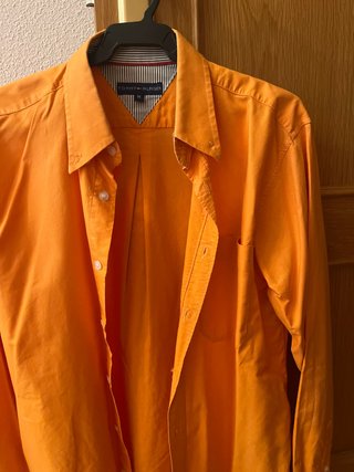 Camisa Tommy Hilfiger Naranja Talla M
