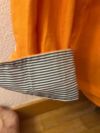 Camisa Tommy Hilfiger Naranja Talla M