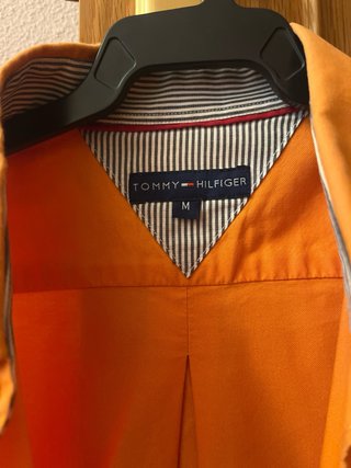 Camisa Tommy Hilfiger Naranja Talla M