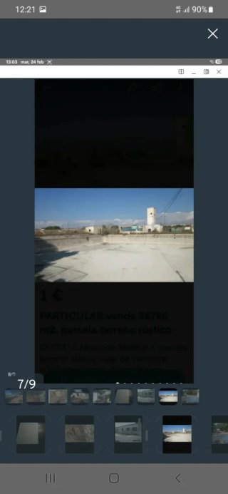OPORTUNIDAD INVERSIÓN: Parcela rústica en Rojales