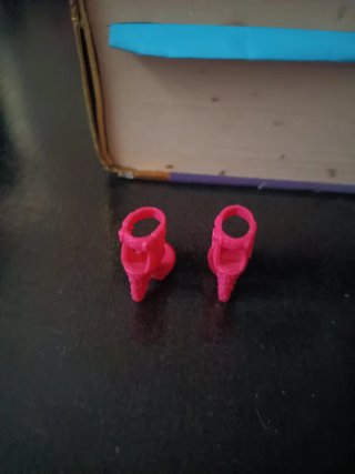 Zapatos Barbie rosa fucsia