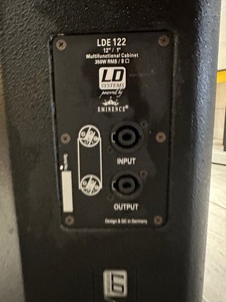 Altavozes LD Systems Powered by Eminence