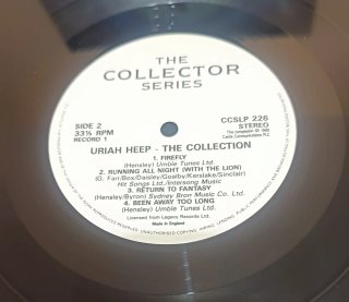 Uriah Heep  The Collection 2 x LP