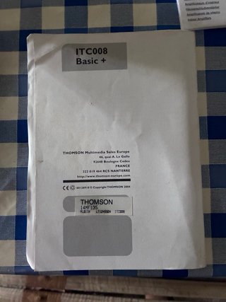 TV Thomson ITC008 - Amplificador y Descodificador