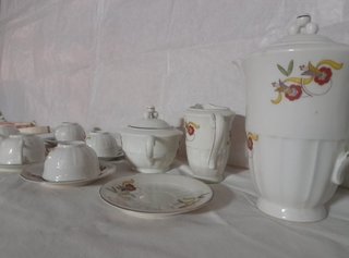 Servizio caffè Richard Ginori vintage porcellana