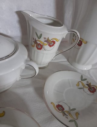 Servizio caffè Richard Ginori vintage porcellana