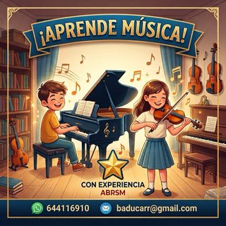 CLASES PARTICULARES PIANO y/o VIOLIN online y pres