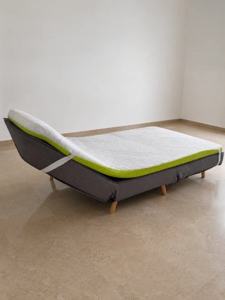 Diván Cama Reclinable 190x100cm + Cojín
