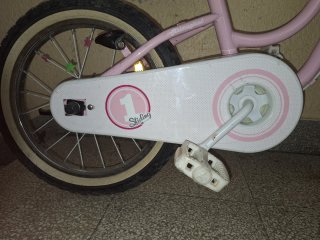 Bicicleta infantil Stiding rosa 16 pulgadas