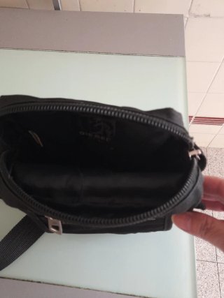 Borsa a tracolla Diesel nera