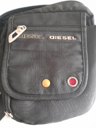 Borsa a tracolla Diesel nera