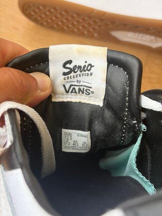 Zapatillas Vans Lowland Blancas y Negras