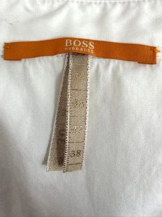Hugo Boss Orange Camicia Donna 46 M Polsini Plisse